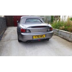 Honda s2000 Silverstone silver 107k