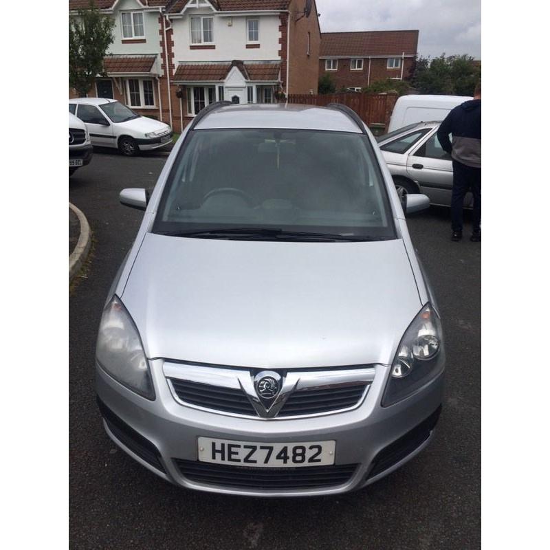 2006 Vauxhall zafira 1.6 full history