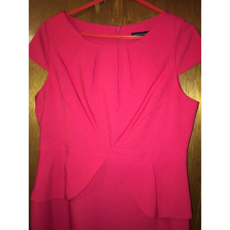 NEW Dorothy Perkins Red Dress Size 16