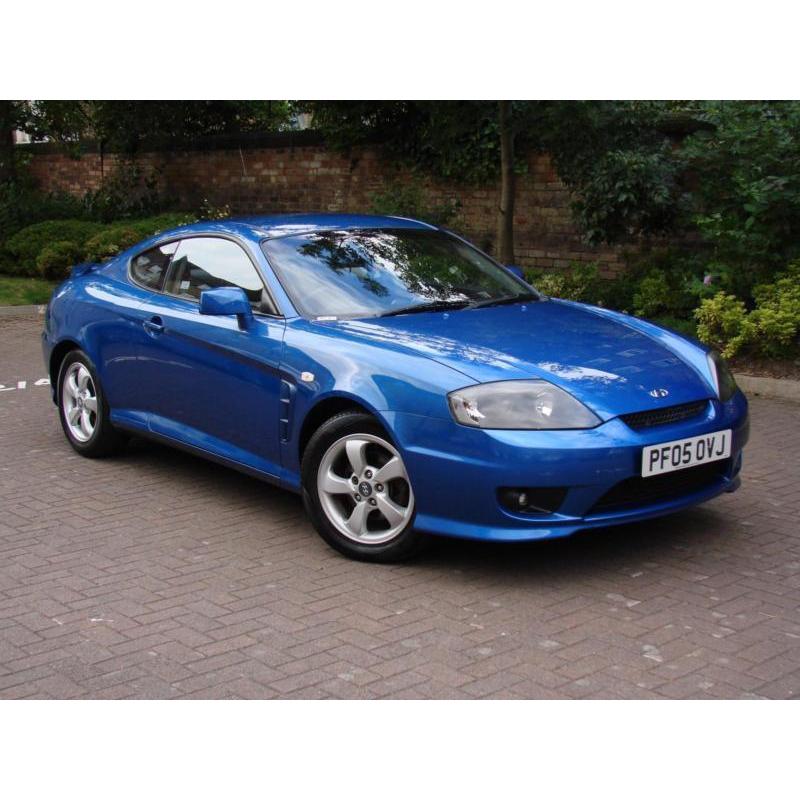 EXCELLENT SPEC!! FACELIFT 2005 HYUNDAI COUPE 1.6 S, LOW MILEAGE, HALF LEATHER