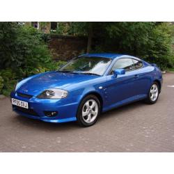 EXCELLENT SPEC!! FACELIFT 2005 HYUNDAI COUPE 1.6 S, LOW MILEAGE, HALF LEATHER