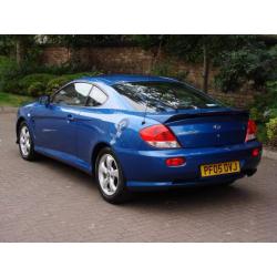 EXCELLENT SPEC!! FACELIFT 2005 HYUNDAI COUPE 1.6 S, LOW MILEAGE, HALF LEATHER