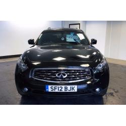 2012 12 INFINITI FX 3.0 FX50S 5D AUTO 390 BHP DIESEL*PART EX WELCOME*FINANCE AVAILABLE*WARRANTY*