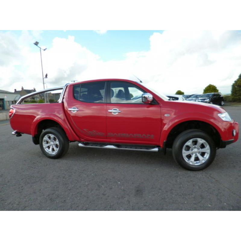 Mitsubishi L200 DI-D 4X4 BARBARIAN LB DCB (red) 2012-05-23