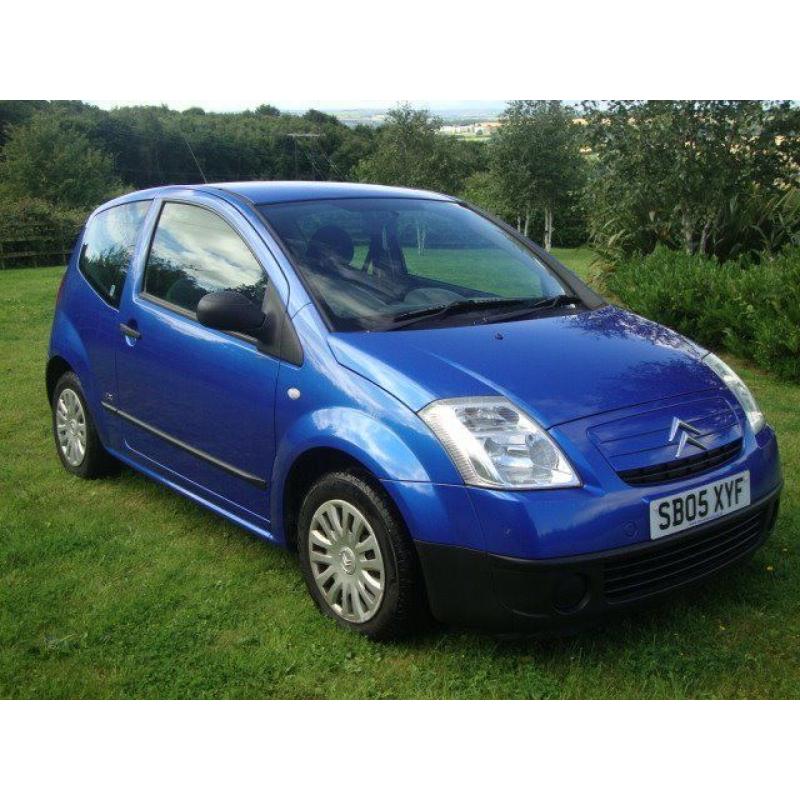 CITROEN C2 1.1, ONE PREVIOUS OWNER FROM NEW LOW MILES NEW TIMING BELT KIT & WATER PUMP 12 MONTHS MOT