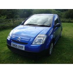 CITROEN C2 1.1, ONE PREVIOUS OWNER FROM NEW LOW MILES NEW TIMING BELT KIT & WATER PUMP 12 MONTHS MOT