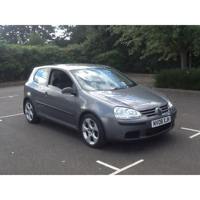 VW Golf 1.9 tdi 2008 3 door 5 speed manual 1 owner from new