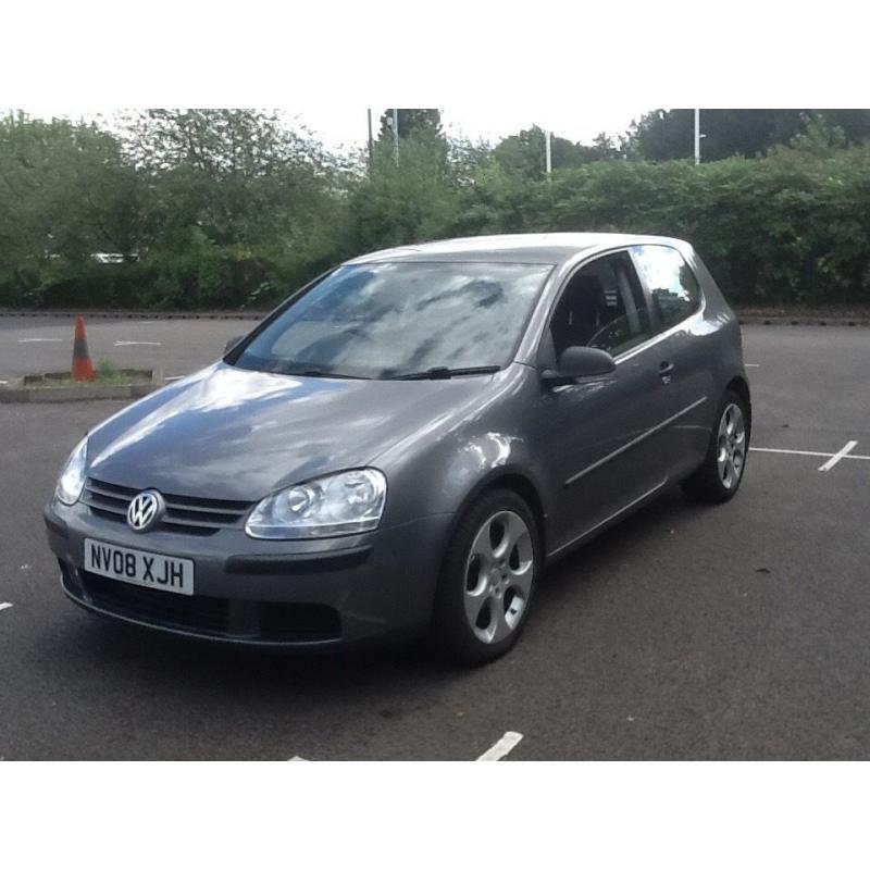 VW Golf 1.9 tdi 2008 3 door 5 speed manual 1 owner from new