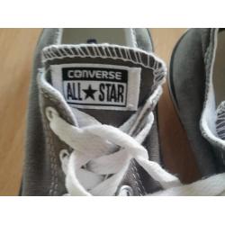 Grey All star converse kids shoes