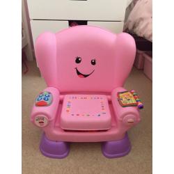 Fisher Price laugh and learn chair