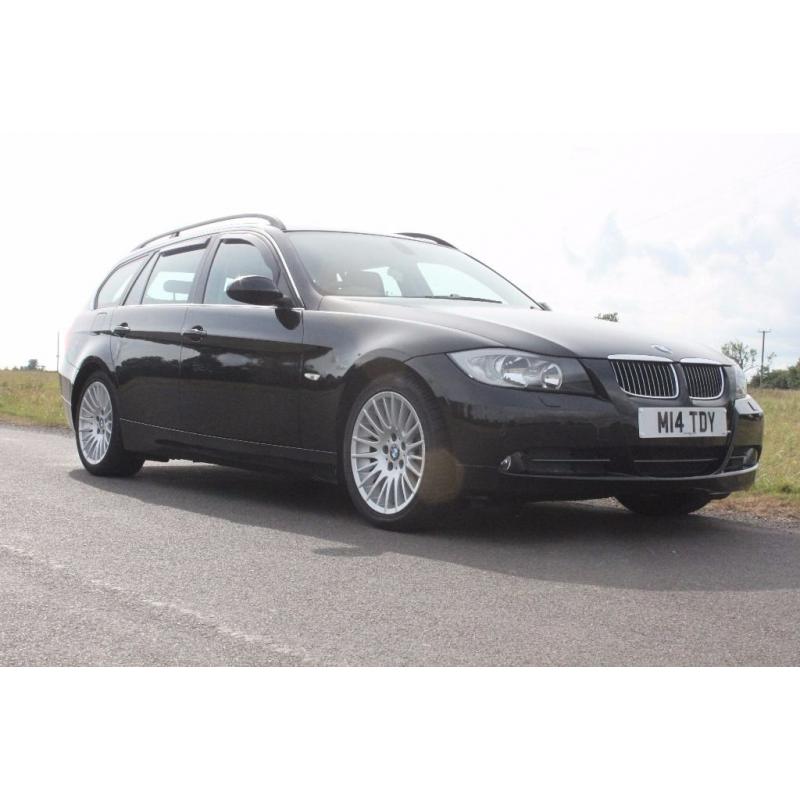 2006 BMW 330d Touring SE Automatic E91 iDrive+Nav 3.0L Diesel Black Priv. Plate