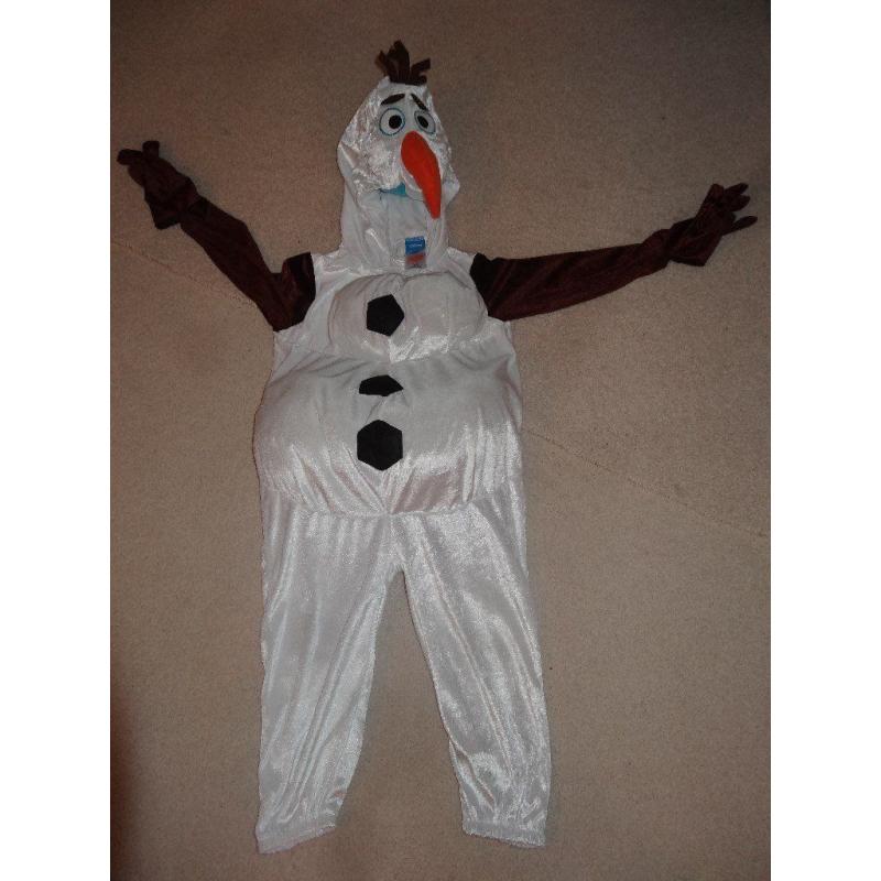 child Disney Frozen Olaf costume - age 2-3 years