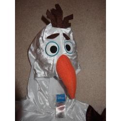 child Disney Frozen Olaf costume - age 2-3 years