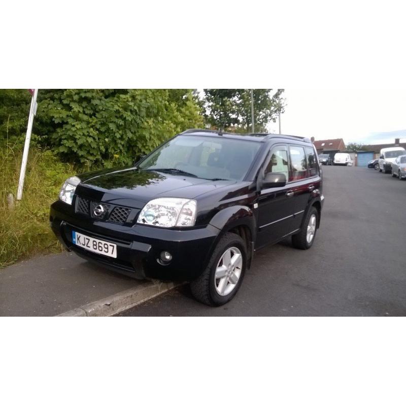 nissan x trail sport 2.2dci diesel 4x4 5 door estate 2004 3 owners, mot next june very nice thing