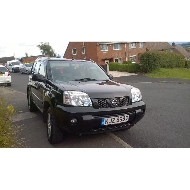 nissan x trail sport 2.2dci diesel 4x4 5 door estate 2004 3 owners, mot next june very nice thing