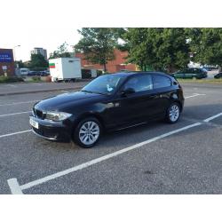 BMW 116i 2008 BLACK 3DOOR