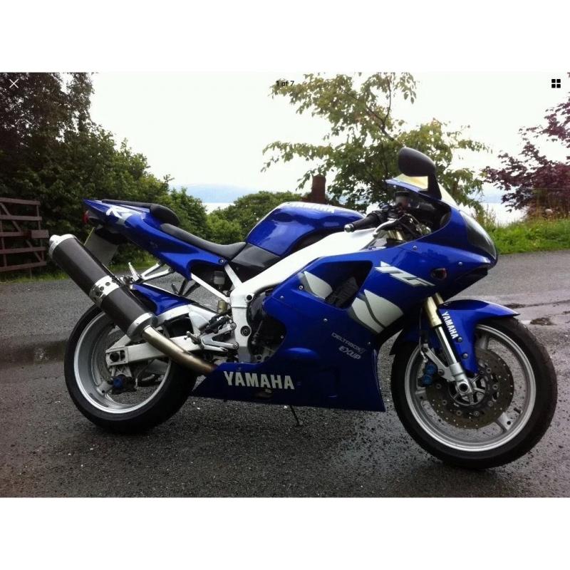 Yamaha YZF1000 R1 : 1999 model. May swap why?