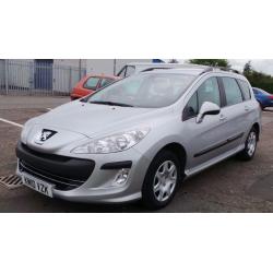 2010 10 PEUGEOT 308 S SW 1.6 HDI ESTATE MOT 04/17(CHEAPER PART EX WELCOME)FREE DRIVEAWAY INSURANCE