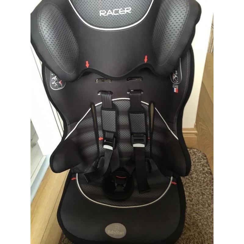 BabyStart Racer 1-2-3 car seat 9 months - 11 years