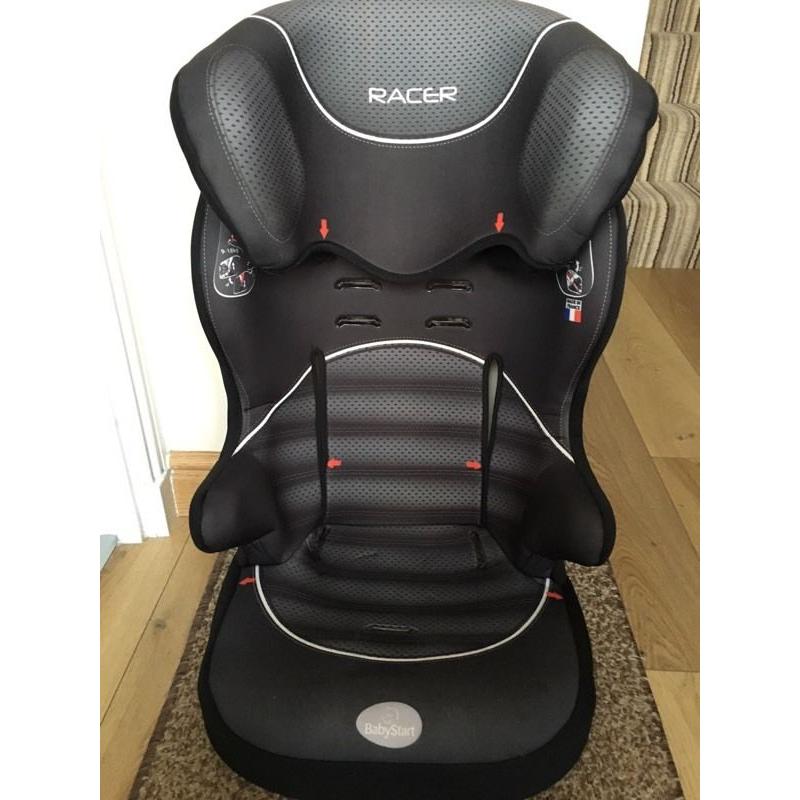 BabyStart Racer 1-2-3 car seat 9 months - 11 years