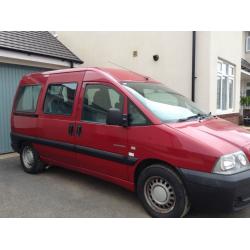 Wheelchair Accessible Vehicle Citroen Dispatch 2004 with very low mileage