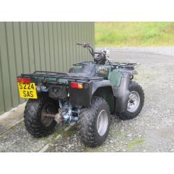 Yamaha Big Bear Agri Road Registered Quad 4 wd