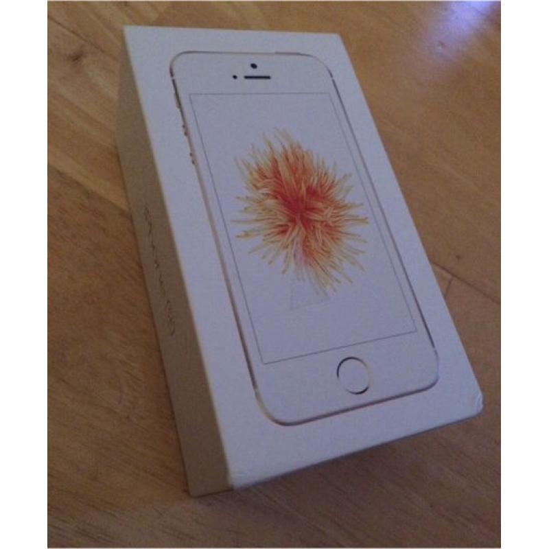 NEW iPhone SE rose gold - 16GB