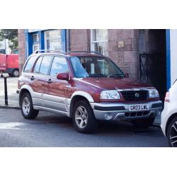 Grand Vitara 4x4 MOT Failure. I'm Gutted.