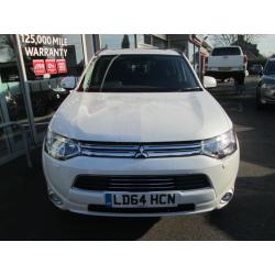 2014 64 MITSUBISHI OUTLANDER 0.0 PHEV GX 4H 5D AUTO *PART EX WELCOME*FINANCE AVAILABLE*WARRANTY