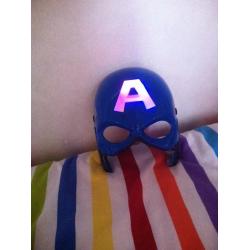 CAPTAIN AMERICA LIGHT UP LED MASK