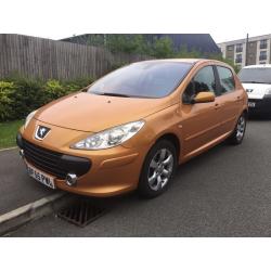 Peugeot 307 Petrol Manual, 55 Reg. New Shape, 11 Months MOT, Service History. HPI Clear. Drives Well