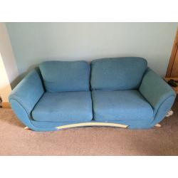 Teal Sofa set.