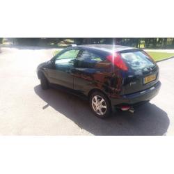 Ford Focus 1.6 i Ebony 3dr, body work in very good condition, lot of service history and long MOT