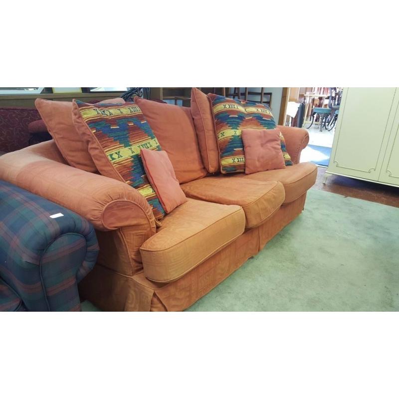 3 Seater Sofa With Cushions