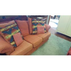 3 Seater Sofa With Cushions