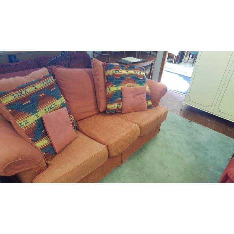 3 Seater Sofa With Cushions