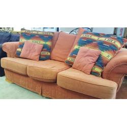 3 Seater Sofa With Cushions