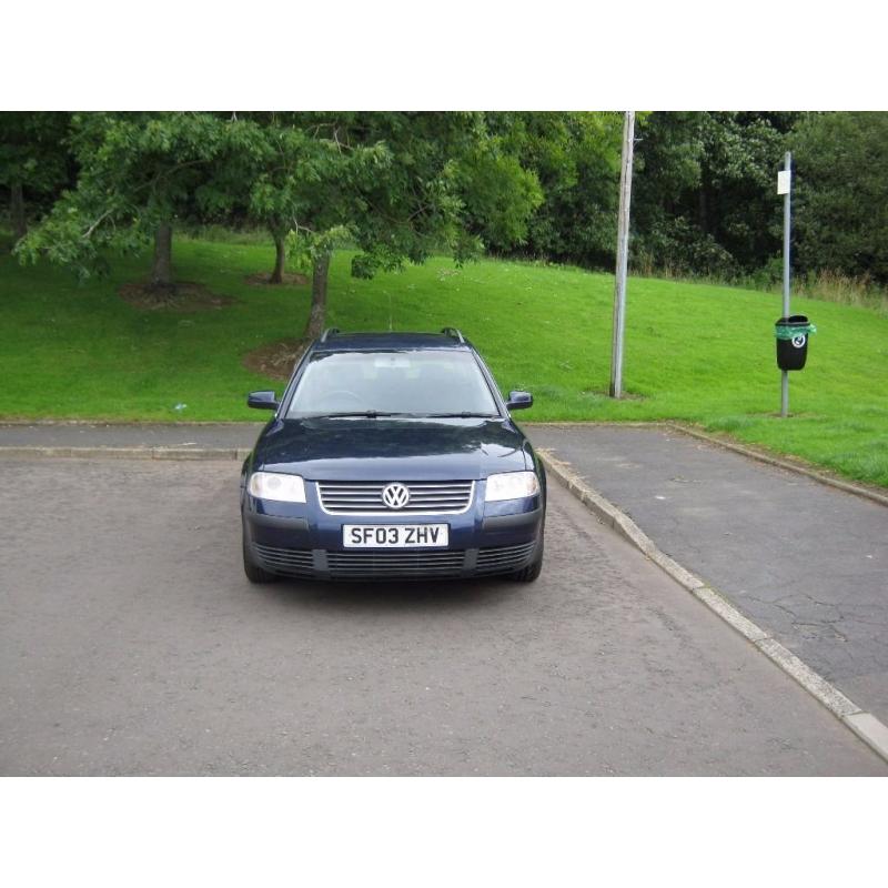 2003 Volkswagen Passat S TDI 1.9 Estate - Blue