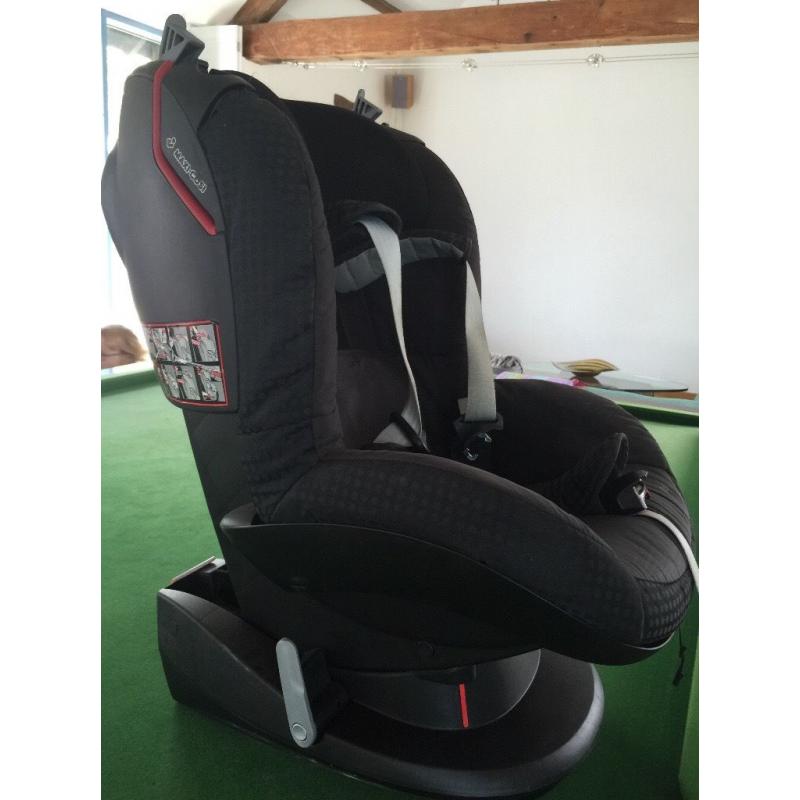 Fantastic Condition Black Maxi Cosi Tobi Stage 2/3 Car Seat