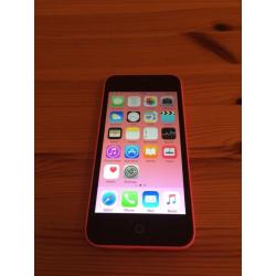 Pink iPhone 5c (unlocked, please read the add)