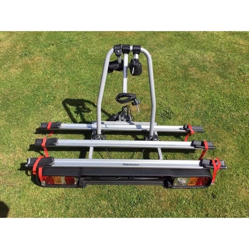 3 Bike rack for tow bar with electrics