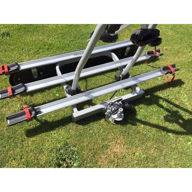 3 Bike rack for tow bar with electrics