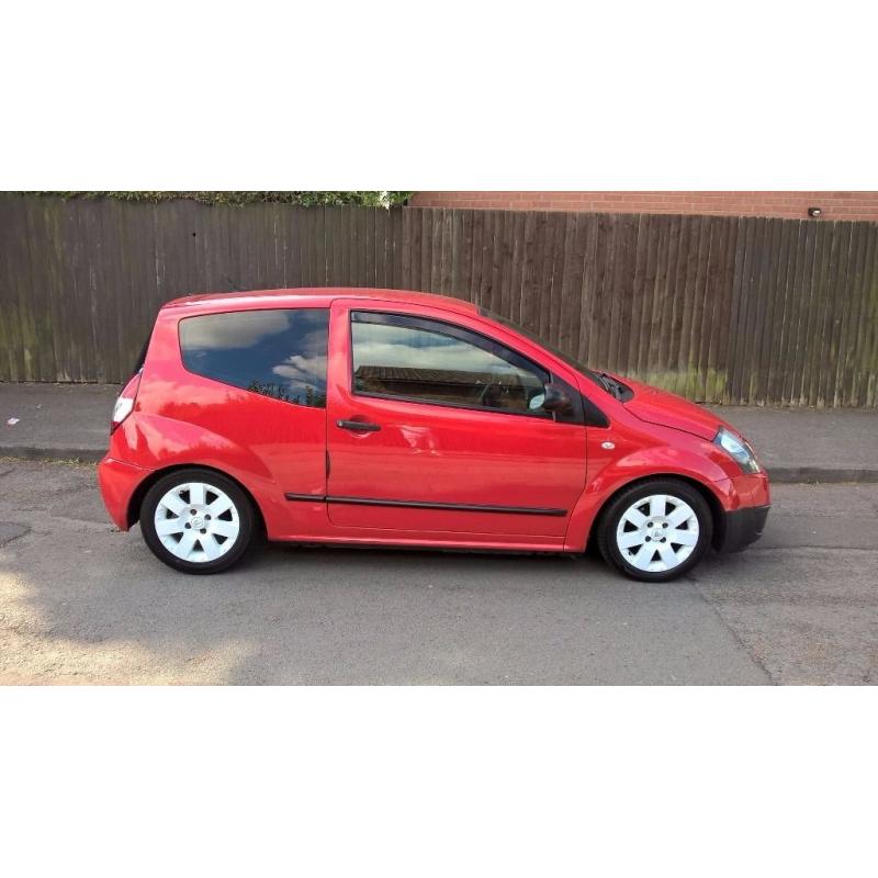 Citroen C2 L 56 plate FSH and MOT until Feb 2017.