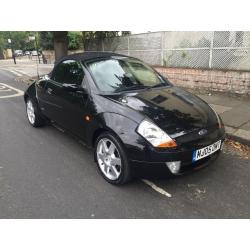 2005 FORD STREETKA CONVERTIBLE. BLACK LEATHER, FULL SERVICE HISTORY, CAR DRIVES BRILLIANTLY