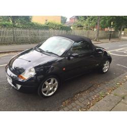 2005 FORD STREETKA CONVERTIBLE. BLACK LEATHER, FULL SERVICE HISTORY, CAR DRIVES BRILLIANTLY