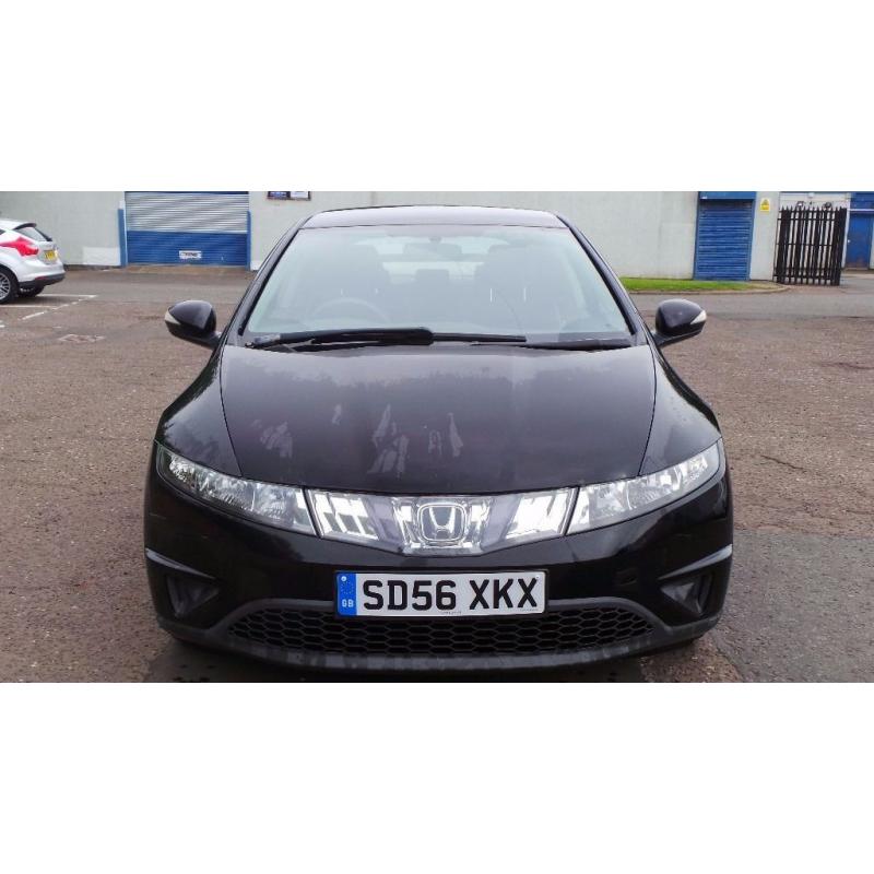 2006 56 HONDA CIVIC 1.4 SE I-DSI BLACK ***CHEAPER PART EX WELCOME***FREE DRIVEAWAY INSURANC