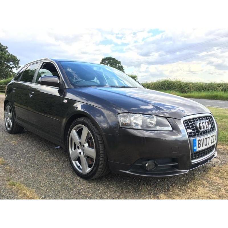 2007 Audi A3 3.2 S Line Sportback 5dr Petrol S Tronic Quattro (228 g/km, 247