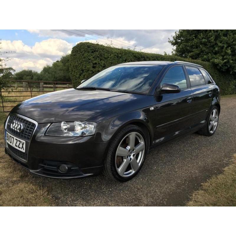 2007 Audi A3 3.2 S Line Sportback 5dr Petrol S Tronic Quattro (228 g/km, 247