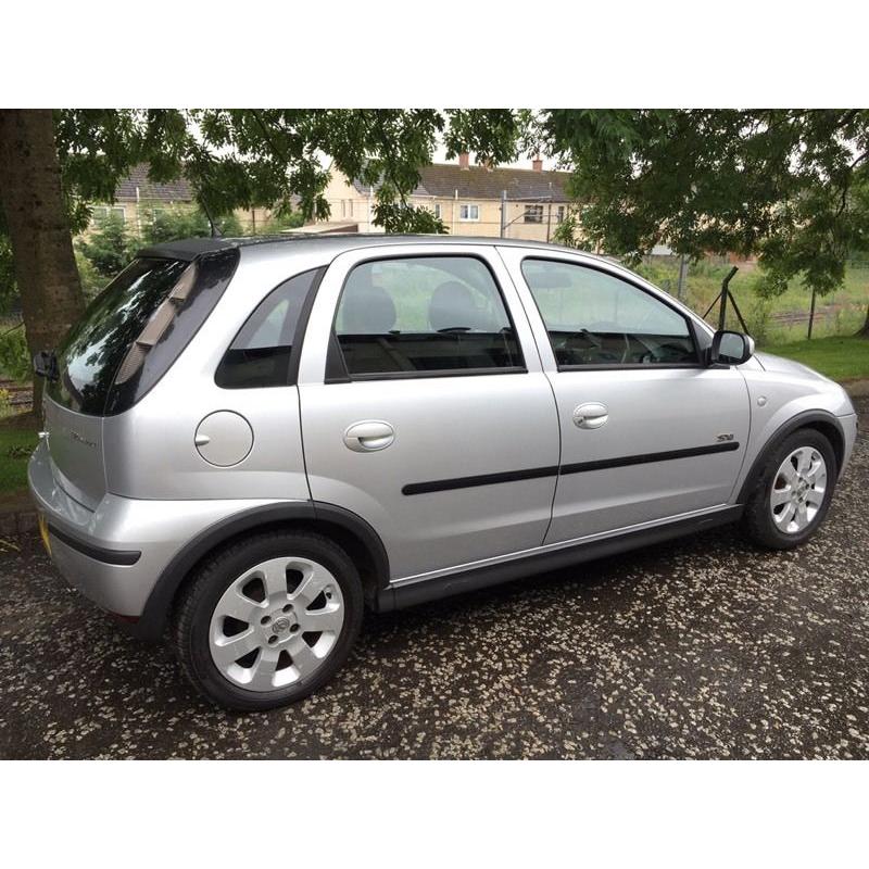 06 Reg Vauxhall Corsa 1.2 SXI 5dr (1 YEARS MOT).not punto fiesta clio 206 ka kia micra polo