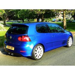 ?3 MONTHS WARRANTY? (2009) VOLKSWAGEN GOLF R32 DSG 4MOTION -SAT NAV-LEATHER - FSH -FREE DELIVERY UK